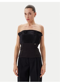 Rinascimento Top CFC0019748002 Czarny Slim Fit ze sklepu MODIVO w kategorii Bluzki damskie - zdjęcie 182656292