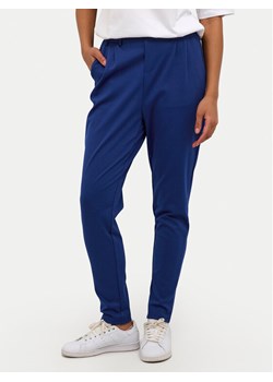 Kaffe Spodnie materiałowe Jenny 10508651 Niebieski Regular Fit ze sklepu MODIVO w kategorii Spodnie damskie - zdjęcie 182656294