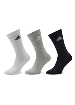 adidas Zestaw 3 par wysokich skarpet unisex Cushioned Crew IC1311 Kolorowy ze sklepu MODIVO w kategorii Skarpetki damskie - zdjęcie 182656490