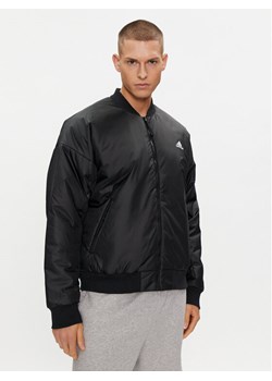 adidas Kurtka bomber Brand Love Bomber IK0526 Czarny Regular Fit ze sklepu MODIVO w kategorii Kurtki męskie - zdjęcie 182656533