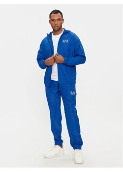 EA7 Emporio Armani Dres 8NPV08 PN4HZ 1582 Niebieski Regular Fit ze sklepu MODIVO w kategorii Dresy męskie - zdjęcie 182656651
