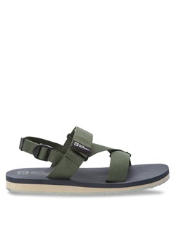 Jack Wolfskin Sandały Urban Entdeckung Belt Sandal 4056711 Zielony ze sklepu MODIVO w kategorii Sandały męskie - zdjęcie 182656811