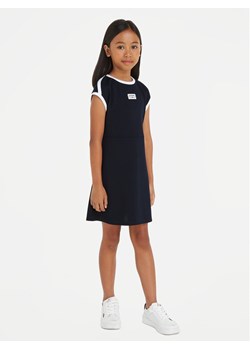Tommy Hilfiger Sukienka codzienna 1985 KG0KG07933 Granatowy Regular Fit ze sklepu MODIVO w kategorii Sukienki dziewczęce - zdjęcie 182656881