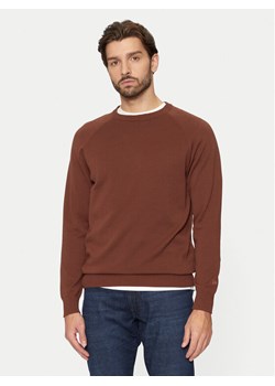 Lee Sweter 112355672 Brązowy Regular Fit ze sklepu MODIVO w kategorii Swetry męskie - zdjęcie 182656882