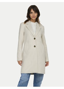 ONLY Płaszcz przejściowy Diane 15336518 Beżowy Regular Fit ze sklepu MODIVO w kategorii Płaszcze damskie - zdjęcie 182656923