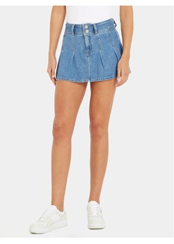Tommy Jeans Spódnica jeansowa DW0DW16177 Granatowy Regular Fit - id: 0000302249145 - marki Tommy Jeans - 182656962 Tommy Jeans Spódnica jeansowa DW0DW16177 Granatowy Regular Fit ze sklepu MODIVO w kategorii Spódnice - zdjęcie 182656962