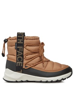 The North Face Śniegowce W Thermoball Lace Up WpNF0A5LWDKOM1 Brązowy ze sklepu MODIVO w kategorii Śniegowce damskie - zdjęcie 182656981