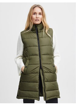 Fransa Bezrękawnik 20612165 Khaki Regular Fit ze sklepu MODIVO w kategorii Kamizelki damskie - zdjęcie 182656993