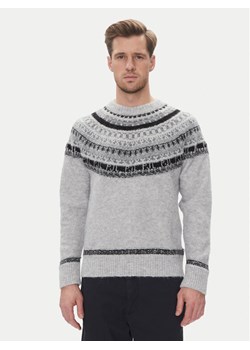Pepe Jeans Sweter Fairisle PM702504 Szary Regular Fit ze sklepu MODIVO w kategorii Swetry męskie - zdjęcie 182657023