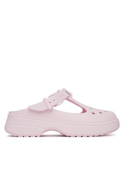 Crocs Klapki Classic Mary Jane Clog 210581 Różowy ze sklepu MODIVO w kategorii Klapki męskie - zdjęcie 182657034