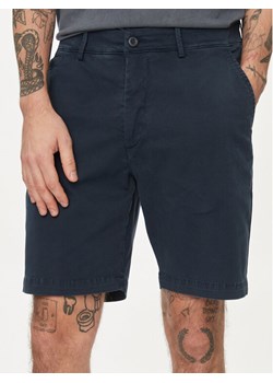 Pepe Jeans Szorty materiałowe Regular Chino Short PM801092 Granatowy Regular Fit ze sklepu MODIVO w kategorii Spodenki męskie - zdjęcie 182657161