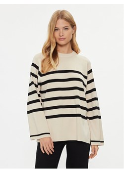 Noisy May Sweter 27027534 Beżowy Relaxed Fit ze sklepu MODIVO w kategorii Swetry damskie - zdjęcie 182657194