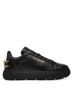 LOVE MOSCHINO Sneakersy JA15394G1MIA0000 Czarny ze sklepu MODIVO w kategorii Buty sportowe damskie - zdjęcie 182657304