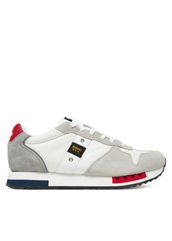 Blauer Sneakersy S5QUEENS01 Biały ze sklepu MODIVO w kategorii Buty sportowe męskie - zdjęcie 182657381