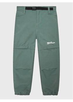 Jack Wolfskin Spodnie outdoor Active 1609761 M Zielony Regular Fit ze sklepu MODIVO w kategorii Spodnie chłopięce - zdjęcie 182657401