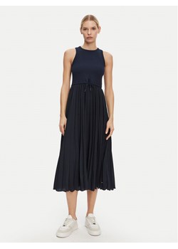 Tommy Hilfiger Sukienka codzienna WW0WW39342 Granatowy Regular Fit ze sklepu MODIVO w kategorii Sukienki - zdjęcie 182657593