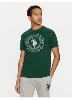 U.S. Polo Assn. T-Shirt MUP3641 Zielony Regular Fit ze sklepu MODIVO w kategorii T-shirty męskie - zdjęcie 182657820
