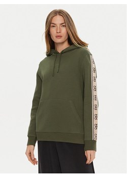Guess Bluza Carla V4YQ11 KB3P2 Zielony Regular Fit ze sklepu MODIVO w kategorii Bluzy damskie - zdjęcie 182657832