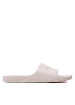 Tommy Jeans Klapki Tjw Printed Pu Pool Slide EN0EN02693 Écru ze sklepu MODIVO w kategorii Klapki damskie - zdjęcie 182657873