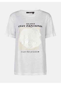 Marc Aurel T-Shirt 7551 7000 73730 Biały Regular Fit ze sklepu MODIVO w kategorii Bluzki damskie - zdjęcie 182657921