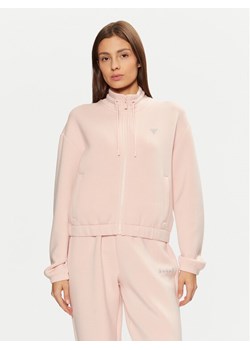 Guess Bluza V4BQ14 K7UW2 Różowy Regular Fit ze sklepu MODIVO w kategorii Bluzy damskie - zdjęcie 182657940