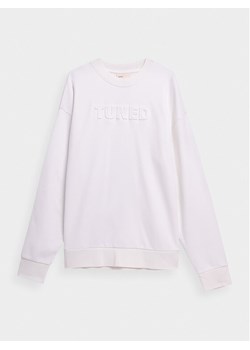 Outhorn Bluza OTHAW23TSWSM0755 Biały Regular Fit ze sklepu MODIVO w kategorii Bluzy męskie - zdjęcie 182658013