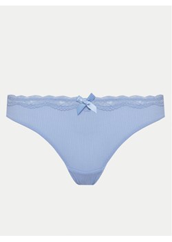 Hunkemöller Stringi Lola 300923 Błękitny ze sklepu MODIVO w kategorii Majtki damskie - zdjęcie 182658054