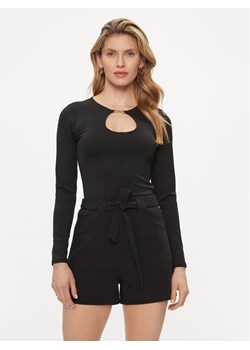 Guess Bluzka W4GP19 KC7M0 Czarny Regular Fit ze sklepu MODIVO w kategorii Bluzki damskie - zdjęcie 182658113