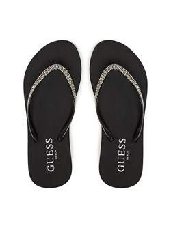Guess Japonki E5GZ05BB00F Czarny ze sklepu MODIVO w kategorii Klapki damskie - zdjęcie 182658134