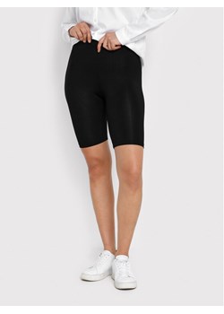 Kaffe Kolarki Kaselma 10503342 Czarny Slim Fit ze sklepu MODIVO w kategorii Szorty - zdjęcie 182658173