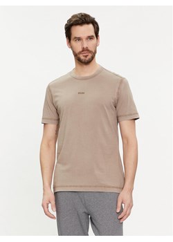 Boss T-Shirt Tokks 50502173 Beżowy Regular Fit ze sklepu MODIVO w kategorii T-shirty męskie - zdjęcie 182658271
