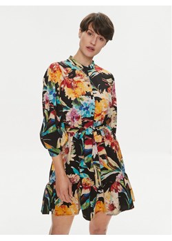 Vero Moda Sukienka koszulowa Siw Cari 10300381 Czarny Regular Fit ze sklepu MODIVO w kategorii Sukienki - zdjęcie 182658330