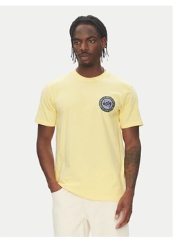 Quiksilver T-Shirt Circle Back Ss EQYZT08054 Żółty Regular Fit ze sklepu MODIVO w kategorii T-shirty męskie - zdjęcie 182658354
