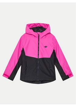 4F Kurtka narciarska 4FJWAW24TTJAF542 Różowy Regular Fit ze sklepu MODIVO w kategorii Kurtki dziewczęce - zdjęcie 182658412
