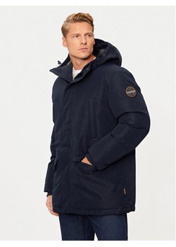 Napapijri Kurtka zimowa A-Cornier NP0A4IJB Granatowy Regular Fit ze sklepu MODIVO w kategorii Kurtki męskie - zdjęcie 182658463