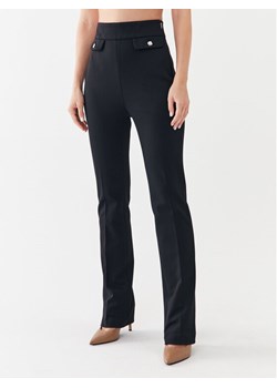 Boss Spodnie materiałowe Tubeka 50500030 Czarny Slim Fit ze sklepu MODIVO w kategorii Spodnie damskie - zdjęcie 182658481