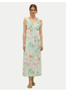 Vero Moda Sukienka letnia Josie 10324125 Zielony Regular Fit - id: 0000304951244 - marki Vero Moda - 182658484 Vero Moda Sukienka letnia Josie 10324125 Zielony Regular Fit ze sklepu MODIVO w kategorii Sukienki - zdjęcie 182658484