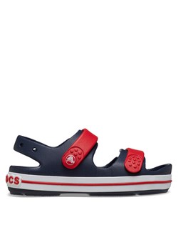 Crocs Sandały Crocband Cruiser Sandal T Kids 209424 Granatowy ze sklepu MODIVO w kategorii Sandały dziecięce - zdjęcie 182658611
