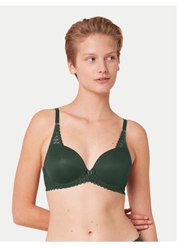 Triumph Biustonosz z fiszbiną Aura Spotlight 10216459 Zielony ze sklepu MODIVO w kategorii Biustonosze - zdjęcie 182658664