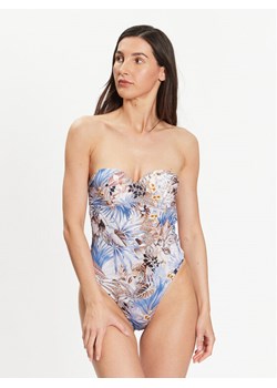 Guess Strój kąpielowy One Piece E3GJ08 MC04R Szary ze sklepu MODIVO w kategorii Stroje kąpielowe - zdjęcie 182658681