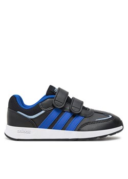 adidas Sneakersy Tensaur Switch JH9241 Czarny ze sklepu MODIVO w kategorii Buty sportowe dziecięce - zdjęcie 182658693