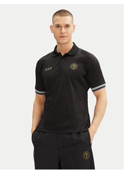 EA7 Emporio Armani Polo 7M000257 AF13537 UC001 Czarny Regular Fit ze sklepu MODIVO w kategorii T-shirty męskie - zdjęcie 182658760