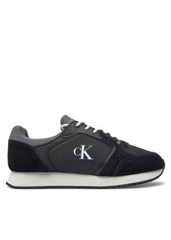 Calvin Klein Jeans Sneakersy Retro Sock Runner Mg Wmm YM0YM01152 Czarny ze sklepu MODIVO w kategorii Buty sportowe męskie - zdjęcie 182658894