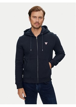 Guess Bluza M4YQ28 K9V31 Granatowy Regular Fit ze sklepu MODIVO w kategorii Bluzy męskie - zdjęcie 182658973