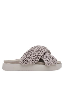 Inuikii Klapki Woven Stones 70104-105 202 Szary ze sklepu MODIVO w kategorii Klapki damskie - zdjęcie 182659022