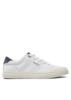 Pepe Jeans Sneakersy Kenton Serie M PMS31041 Biały ze sklepu MODIVO w kategorii Trampki męskie - zdjęcie 182659212