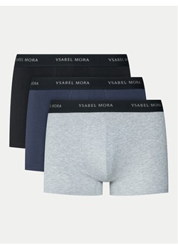 YSABEL MORA Komplet 3 par bokserek 20158 Kolorowy ze sklepu MODIVO w kategorii Majtki męskie - zdjęcie 182659243