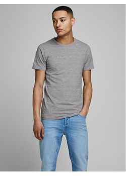 Jack&Jones T-Shirt Basic 12058529 Szary Stretch Fit ze sklepu MODIVO w kategorii T-shirty męskie - zdjęcie 182659262