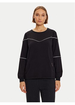 Liu Jo Bluza TF4270 FS576 Czarny Regular Fit ze sklepu MODIVO w kategorii Bluzy damskie - zdjęcie 182659304