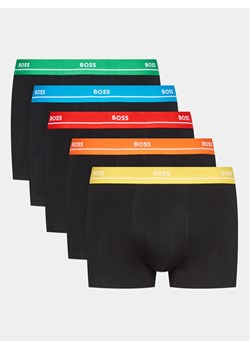Boss Komplet 5 par bokserek 50489616 Czarny ze sklepu MODIVO w kategorii Majtki męskie - zdjęcie 182659310